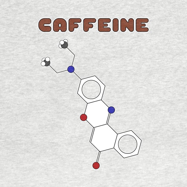 Caffeine Molecule by SandroAbate